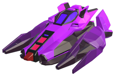AG-R1X NX-3 anti-gravity frame, aggressive hull.