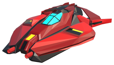 AG-R1S ZX-1 anti-gravity frame, violet hull.